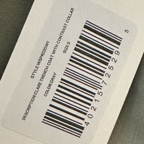 Who What Wear Clare Trench Coat - Picture 4 of 7